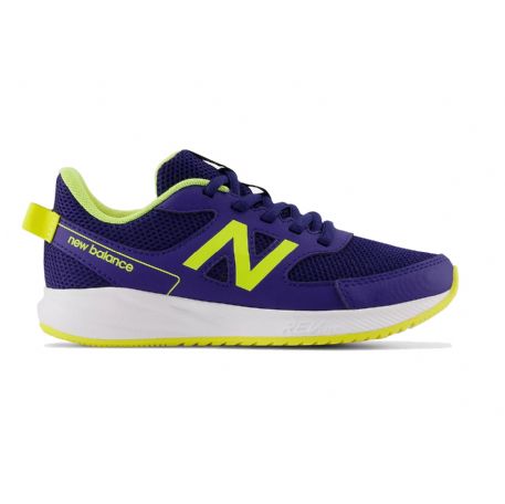 SNEAKERS NEW BALANCE BAMBINO PERFORMANCE VICTORY BLUE SYNTETIC/TEXTILE YT570BY3