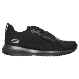 SNEAKERS SKECHERS DONNA BOSS SQUAD TEAM BOBS BLACK 32505 BBK 32505 BBK