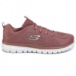 SNEAKERS SKECHERS DONNA GRACEFUL GET CONNECTED MAUVE 12615 MVE
