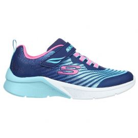 SNEAKERS SKECHERS BAMBINA MICROSPEC REJOICE RACER 302349L/NVMT NAVY MULTI