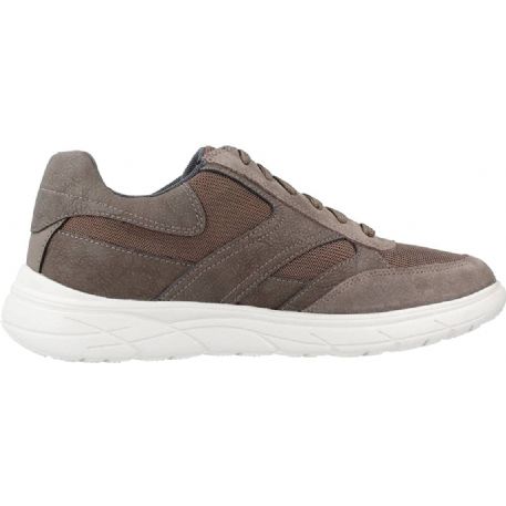 SNEAKERS GEOX UOMO U PORTELLO C - NBK SINT.+MESH  DOVE GREY U25E1C 0EK14 C1018