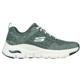 SNEAKERS SKECHERS DONNA ARCH FIT - COMFY WAVE 149414/SAGE