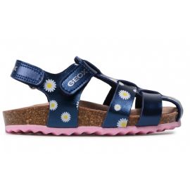 SANDALO PRIMI PASSI GEOX BAMBINA NAVY B252RA 000NF C4002 TG:22,23,24,25