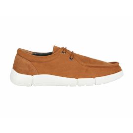 MOCASSINO GEOX UOMO U ERRICO C CANVAS SUEDE WHISKY U25AYC 01022 C6627