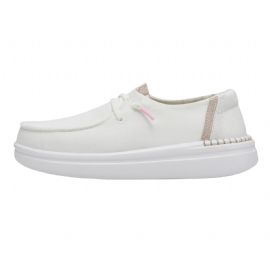 MOCASSINO HEY DUDE DONNA WENDY RISE W SPARK WHITE HD.40074/1K8
