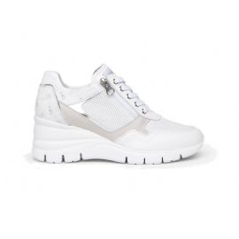 SNEKERS NEROGIARDINI DONNA  SKIPPER BIANCO SKIPPER BIANCO SAVANA NUVOLA GRACE BIANCO/GRIGIO E306460D/707