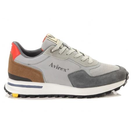 SNEAKERS AVIREX UOMO BEN MIX MARRONE/GRIGIO AV31M60610 07