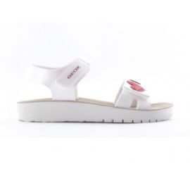 SANDALI GEOXS COSTAREI WHITE/RED J35EAF 000BC C0050