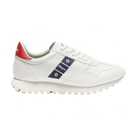 SNEAKERS BLAUER RUNNING S3DAWSON02/PUR WHITE/RED/NAVY