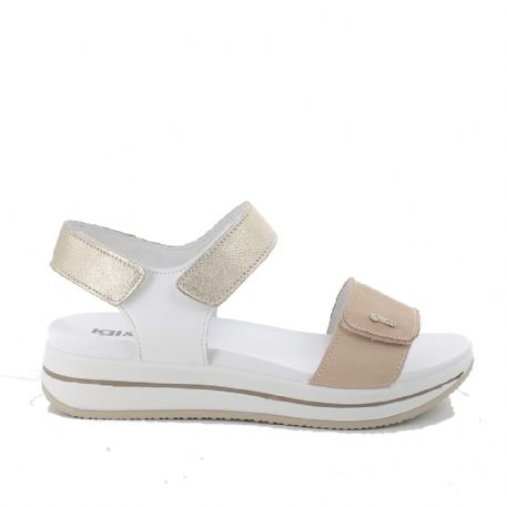 SANDALO CON ZEPPA IGI&CO BEIGE 3677300