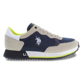 SNEAKERS U.S. POLO ASSN UOMO CLEEF001 DBL-BEI02