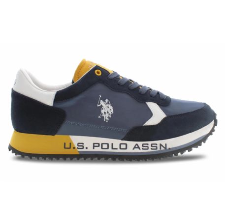 SNEAKERS U.S. POLO ASSN UOMO CLEEF001A BLU004