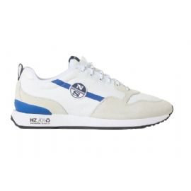 SNEAKERS NORTH SAILS UOMO HORIZON PLAIN 021 WHITE BLU