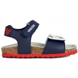 SANDALI PRIMI PASSI GEOX BAMBINO B S.CHALKI B.NAVY/OPTIC WHITE B152QC 000BC C4084 TG : 25/26/27