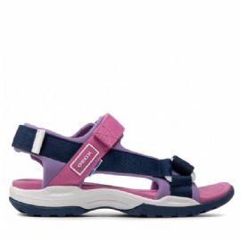 SANDALI  GEOX BAMBINA BOREALIS   NAVY/LILAC J150WA 01511 C4215 TG:28-29-30-31-32-33-34-35