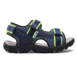 SANDALI  GEOX BAMBINO STRADA  BLUE/LIME J1524A 014CE C4052 TG:26/27