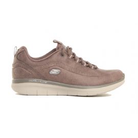 SNEAKERS SKECHERS DONNA SYNERGY COMFY UP DARK TAUPE 12934 DKTP