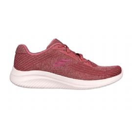 SNEAKERS SKECHERS DONNA ULTRA FLEX BEST TIME DARK MAUVE 149705 DKMV