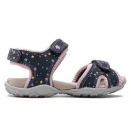 SANDALI GEOX BAMBINA ROXANNE NAVY/PINK J25D9B 05015 C0694 TG.27