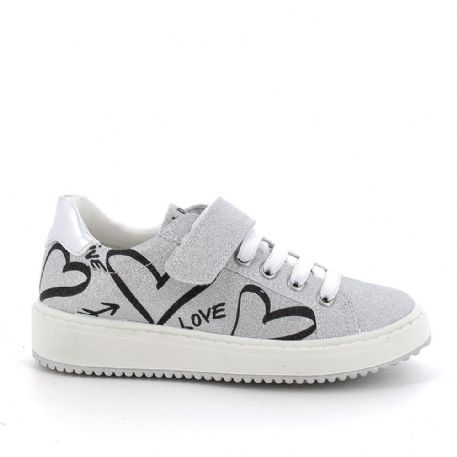 SNEAKER PRIMIGI  BAMBINA ARGENTO 3868011 TG:28,29,30