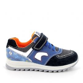 SNEAKERS PRIMIGI BAMBINO BLUETTE-NAVY-GRIGIO SCURO 3869622 TG:28,29,30