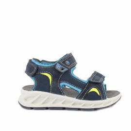 SANDALO PRIMIGI BAMBINO NAVY-CELESTE 3898100 tg:27>30