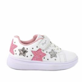 SCARPA PRIMIGI AVANT BAMBINA BIANCO-ROSA 3964600 TG:26>37