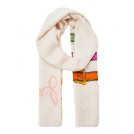 FOULARD LIU JO ECS STOLA METALWARE BONE 2A3001T0300 COL.30000
