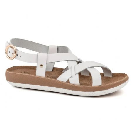 SANDALI FANTASY SANDALS DONNA S906 ANTRIANA WHITE