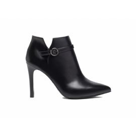 TRONCHETTI NEROGIARDINI DONNA IN PELLE NERO TACCO 9,5CM  I308612DE/100