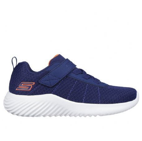 SNEAKERS SKECHERS BAMBINO BOUNDER - BARONIK NAVY 403744L/NVY