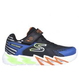SNEAKERS SKECHERS BAMBINO FLEX-GLOW BOLT 400138L BKBL