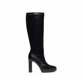 STIVALE CON TACCO NEROGIARDINI DONNA IN PELLE NERO TACCO 10.5 CM ZIP II308723DE/100