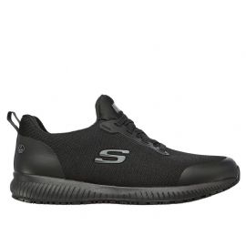 SNEAKERS WORK SKECHERS UOMO SQUAD SR - MYTON BLACK 200051EC/BLK