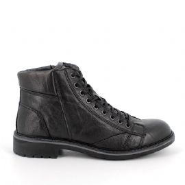 POLACCHINA IGI&CO UOMO IN PELLE NERO 4605000