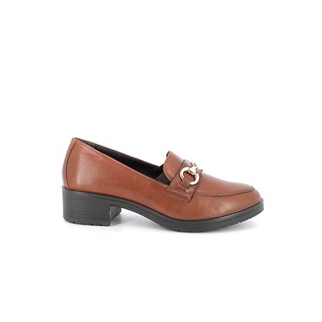 MOCASSINO ENVAL SOFT DONNA IN PELLE COGNAC 4750133