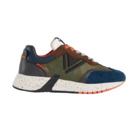 SNEAKERS GAUDI' UOMO ICONICA MAN-SUEDE/LEATHER BLUE/ANTRACITE V32-63543_VC6C8