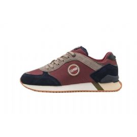 SNEAKERS COLMAR UOMO TRAVIS PLUS SHADES BURGUNDY-NAVY-MILITRAY GREEN 023 TRAVPL S 023