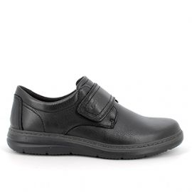 SCARPA CASUAL ENVAL SOFT UOMO   NAPPA BOT.NATAN NERO 4704700