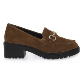 MOCASSINO CON TACCO IGI&CO DONNA SCAM.SUPER10/12 COGNAC 4651544