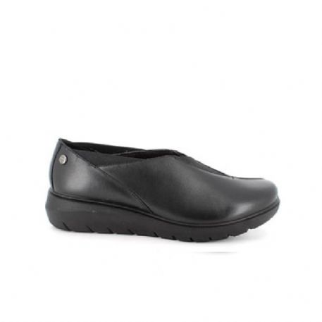 SLIP-ON ENVAL SOFT DONNA IN PELLE NERO 4767900