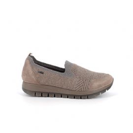 SLIP-ON ENVAL SOFT DONNA MARRONE IN TESSUTO 4772322