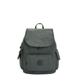 ZAINO KIPLING DONNA CITY PACK S SIGN GREEN EMB KPK15641F6C1