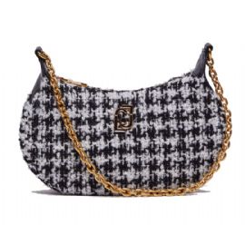 BORSA LIU JO DONNA PIED DE POULE TESSUTO BOUCLE' AF3110 T6534 09E64