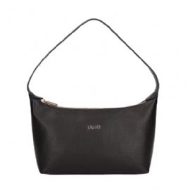 BORSA LIU JO BETTER NERO LETTERING LATERALE AF3282 E0086 22222