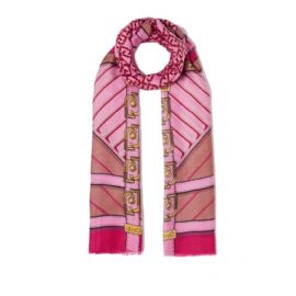 FOULARD LIU JO DONNA STOLA ELEGANTE ROSA 180X70CM 2F3130 T0300 61715