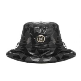 CAPPELLO LIU JO DONNA BUCKET CHECK NERO 2F3104 T0300 22222