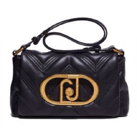 BORSA LIU JO BETTER DONNA A SPALLA TRACOLLA BLACK MATELASSE' 26X8X16CM AF3413 E0426 22222