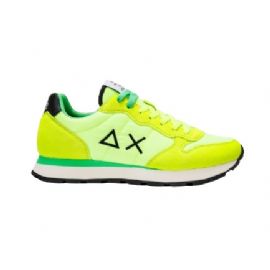 SNEAKERS SUN68 UOMO RUNNING ADULT TOM SOLID NYLON GIALLO FLUO Z33101 63