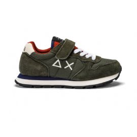 SNEAKERS SUN68 KIDS BOY'S TOM SOLID MILITARE Z43301K 74/A TG:30>32